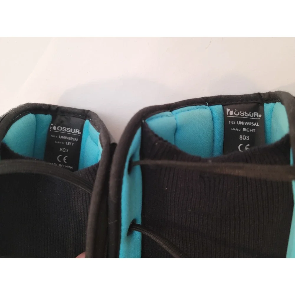 Ossur Formfit Wrist‎ Brace Pair Universal Left Right Black 803 Support Splint